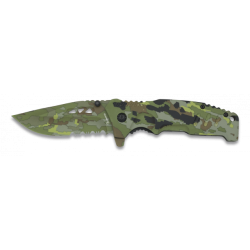 navaja albainox camo army green. H: 8.5