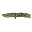 navaja albainox camo army green. H: 8.5