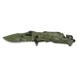 navaja Albainox camo army-ESP. H: 8.7